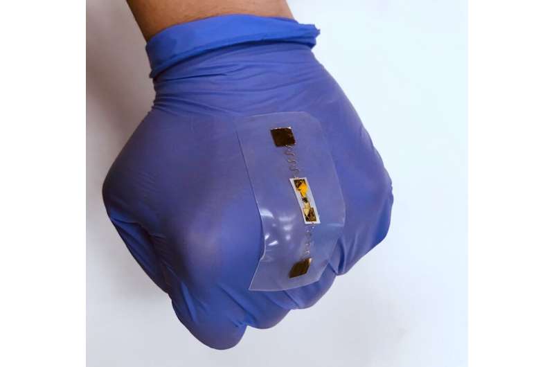 An improved wearable, stretchable gas sensor using nanocomposites