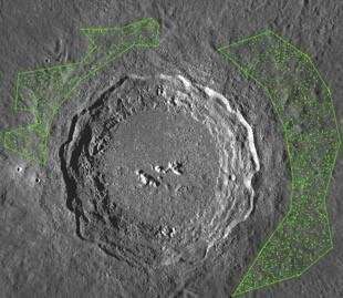 Asteroid shower on the Earth-Moon system 800 million years ago revealed by lunar craters