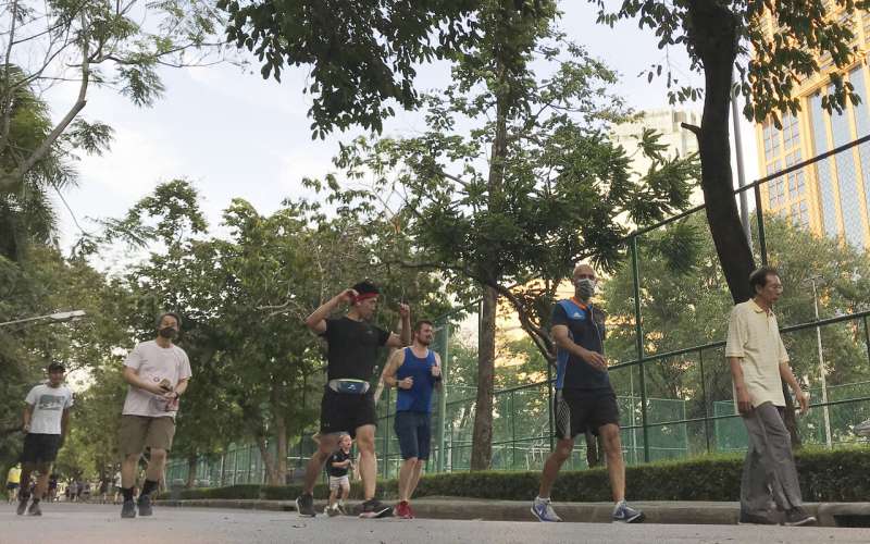 Bangkok's parks reopen as coronavirus restrictions eased