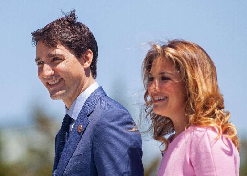 Canada's Prime Minister Justin Trudeau and his wife Sophie are in self-imposed quarantine