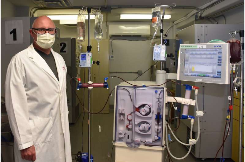 Canadian team first in world to treat COVID-19 with specialized dialysis
