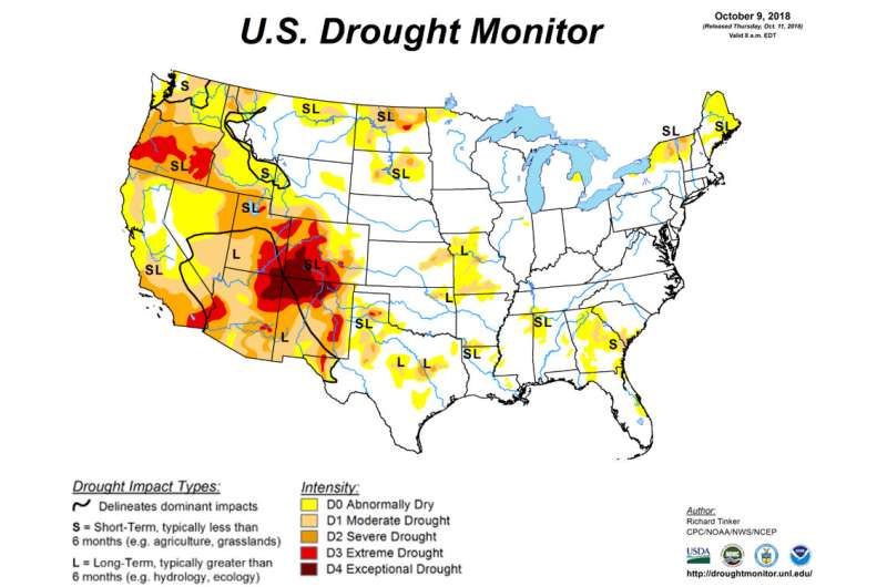 Climate hazard scientists connect 2018’s Four Corners drought directly to human-caused climate change