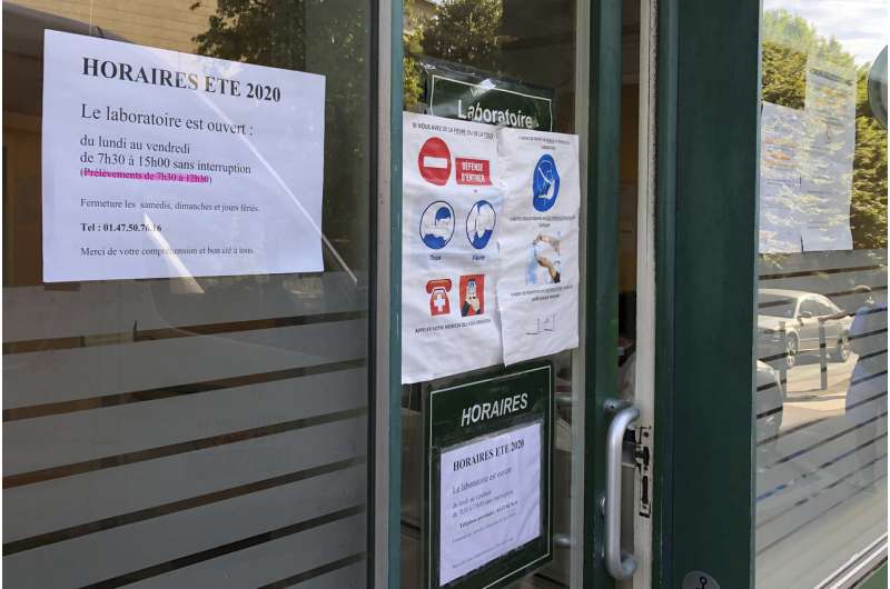 Closed for vacation: France faces new virus testing troubles