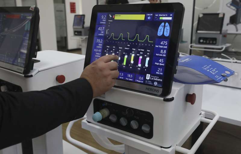 Colombia turns to emergency ventilators to treat COVID-19