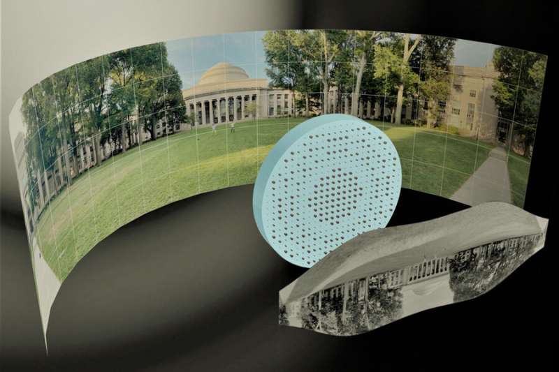 Engineers produce a fisheye lens that’s completely flat