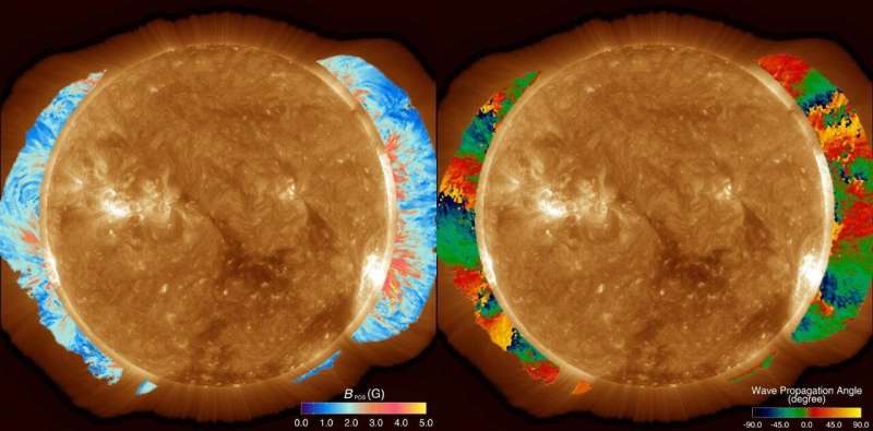 Global magnetic field of the solar corona measured for the first time