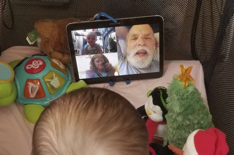 Grandparenting goes digital as virus keeps older adults home
