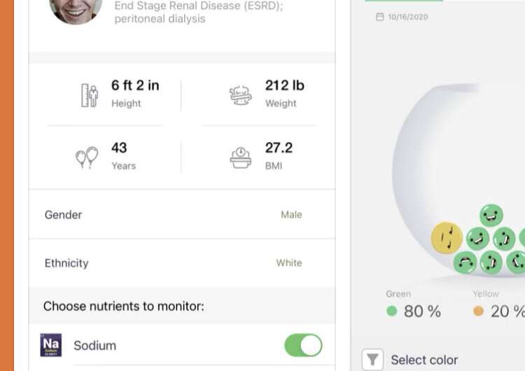 Health researcher designs app to help heart, kidney disease patients manage diet