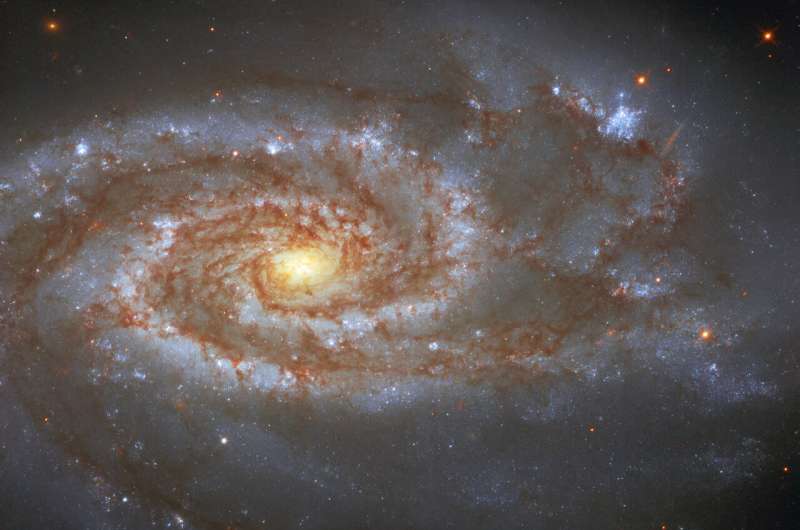 Hubble Views Galaxy Host to 2 Supernovae