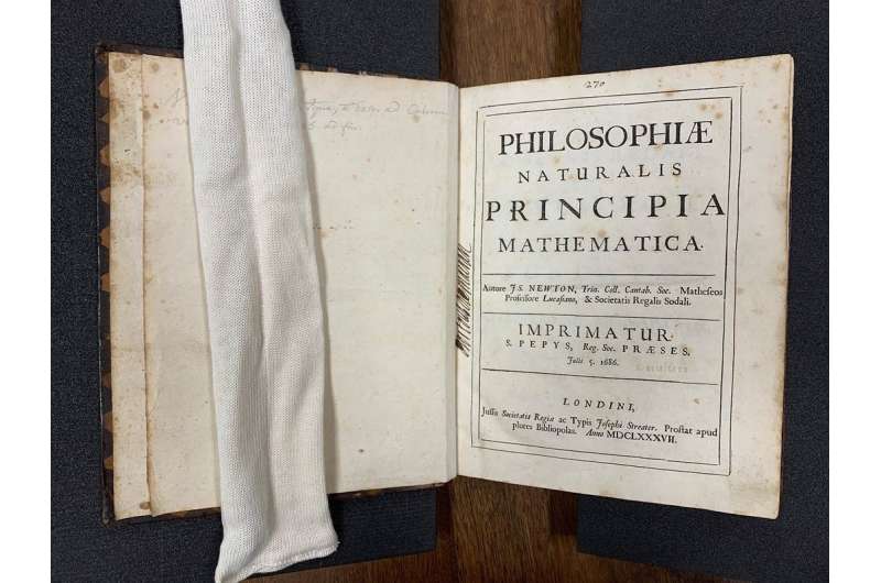 Hundreds of copies of Newton's Principia found in new census