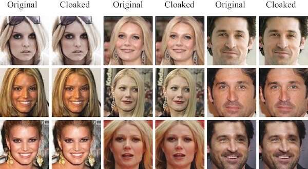 Image cloaking tool thwarts facial recognition programs