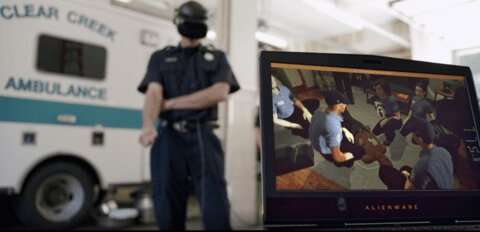 Modernizing first responder training with VR and speech recognition