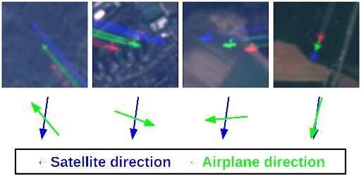 Monitoring european air traffic with Earth observation