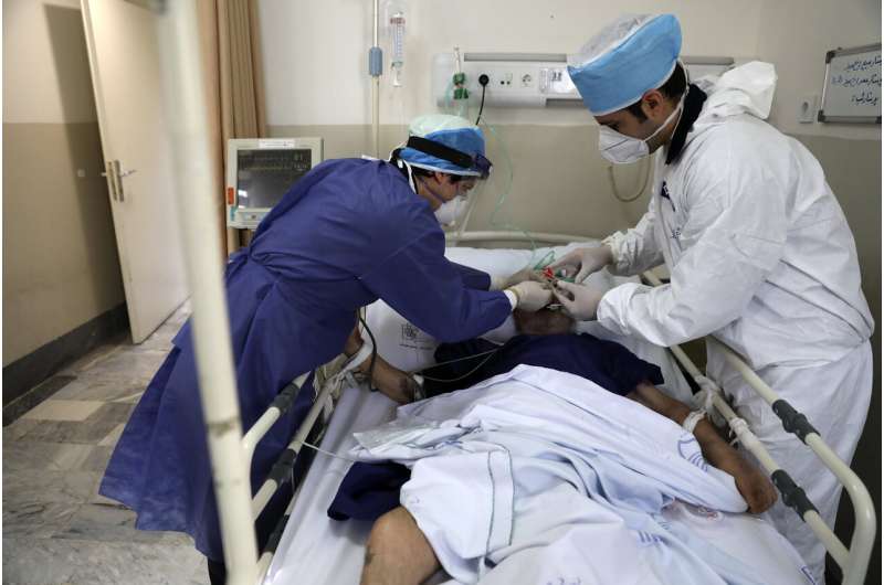 Months into virus, biggest one-day case spike worries Iran