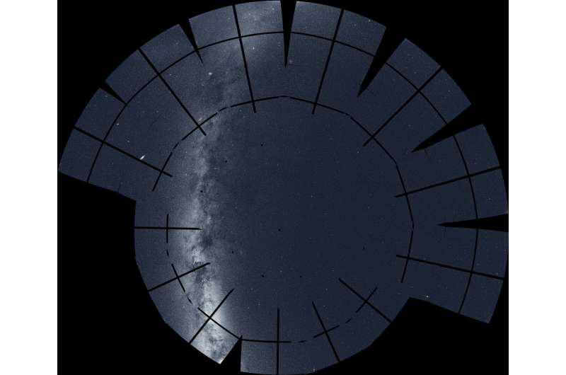 Nasa’s Transiting Exoplanet Survey Satellite creates a cosmic vista of the northern sky