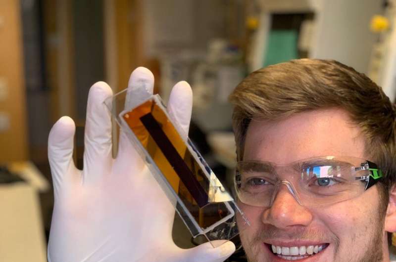 New type of indoor solar cells for smart connected devices