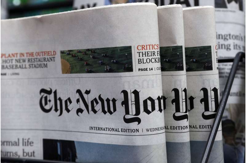 NYTimes wins new digital subscribers as ad revenue craters