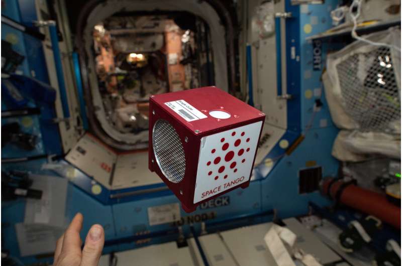 Producing human tissue in space