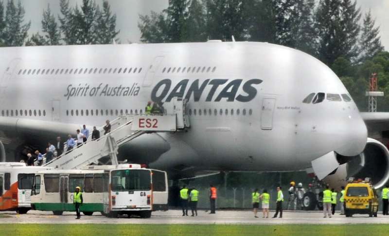 Qantas said its international flights would be suspended for at least two months