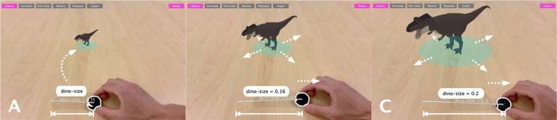 RealitySketch: An AR interface to create responsive sketches