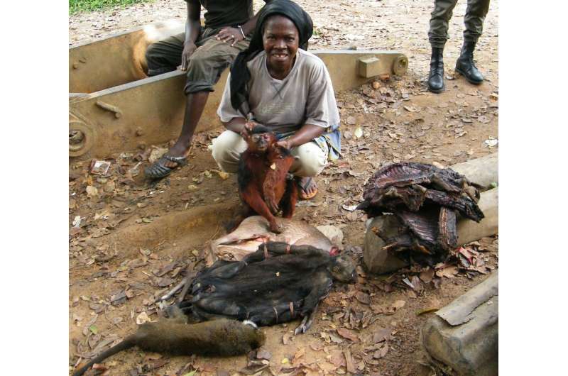 Reduction of bushmeat hunting