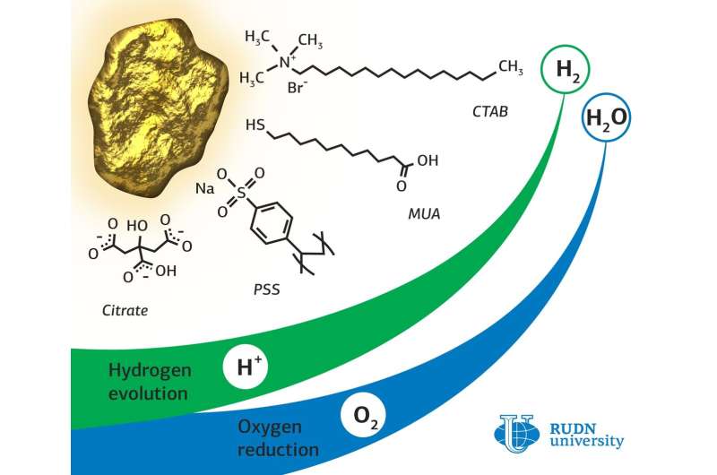 RUDN chemist synthesized gold-based electrocatalysts