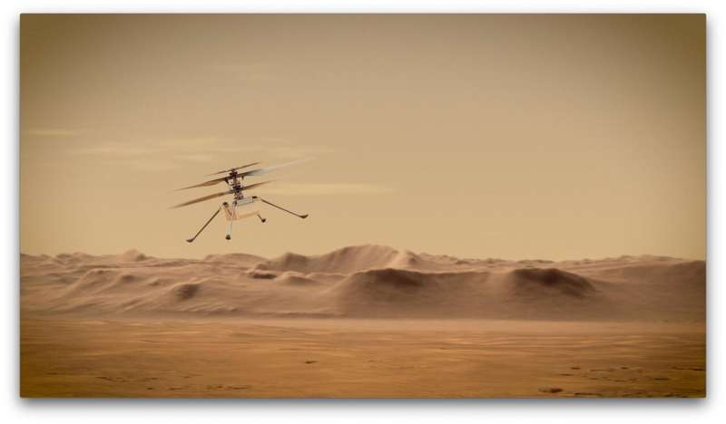 Six things to know about the Ingenuity Mars helicopter