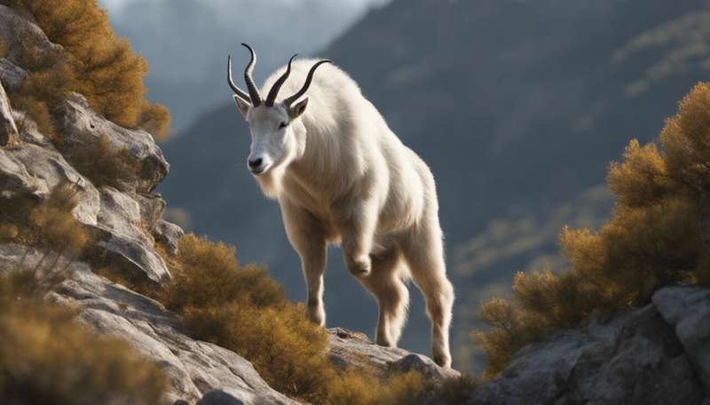 Studying the genome of mountain goats shows us how they adapted to their environment