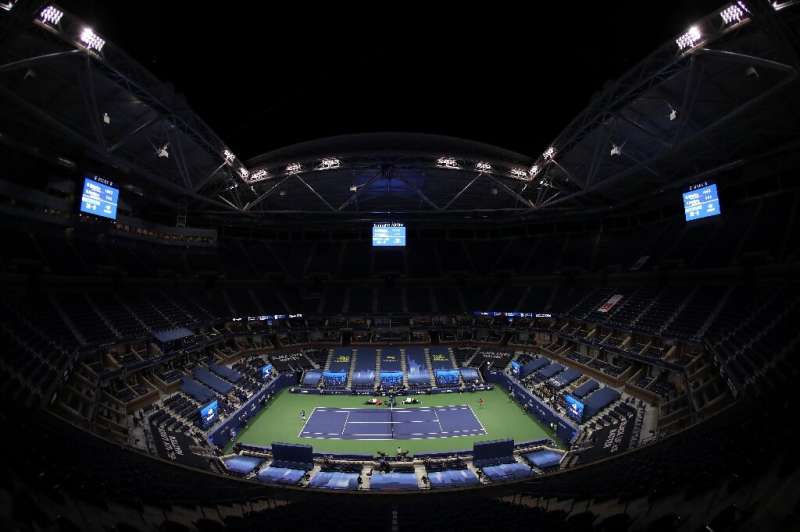Tennis players faced the prospect of playing in huge arenas with no fans at the US Open