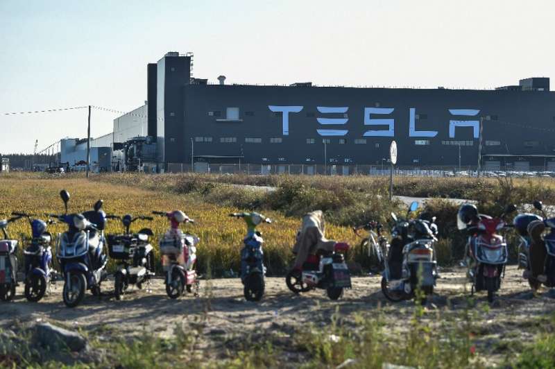 Tesla has said the new multi-billion-dollar Shanghai plant is producing more than 1,000 vehicles per week