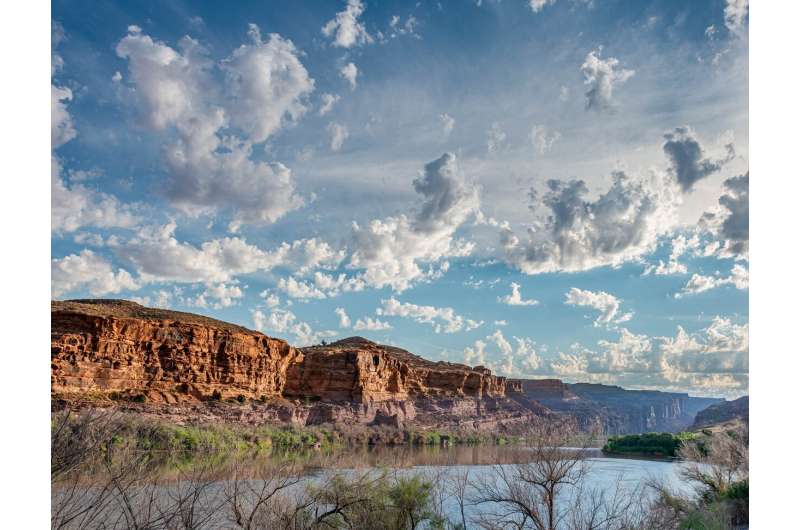 The Colorado river's water supply is predictable owing to long-term ocean memory