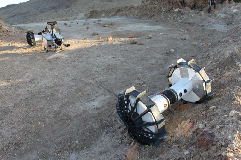 This transforming rover can explore the toughest terrain