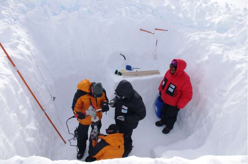 Tracking Southern Hemisphere black carbon to Antarctic snow