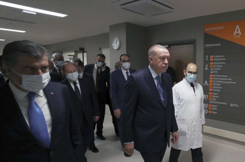 Turkey sees drop in daily coronavirus infections