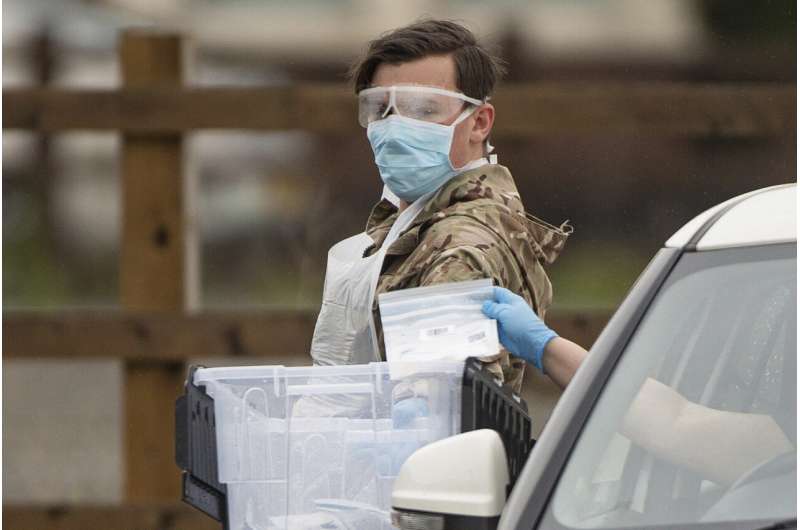 UK admits it could miss 100,000 daily virus tests target