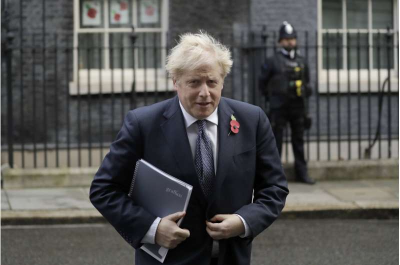 UK leader to end England's coronavirus lockdown on Dec. 2