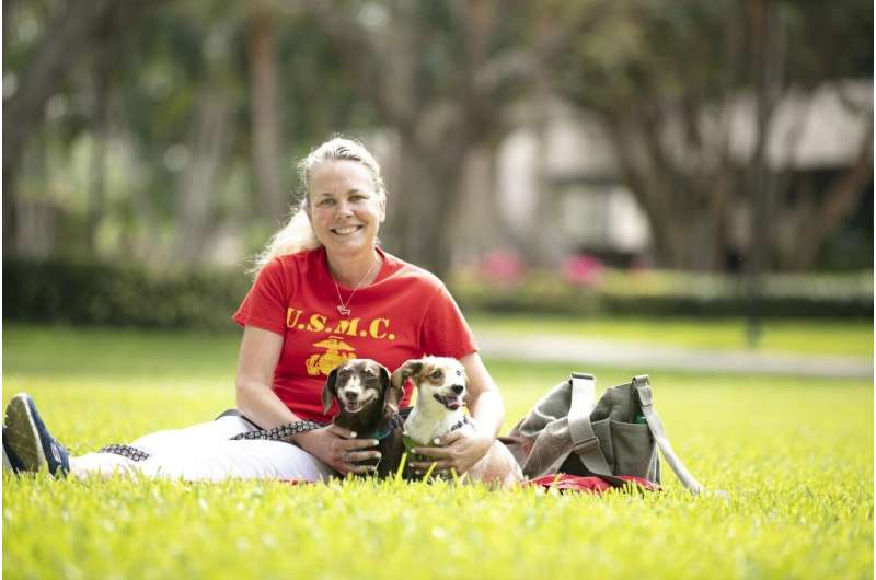 Vets walking pets: Strolls with shelter dogs may reduce PTSD symptoms in military veterans