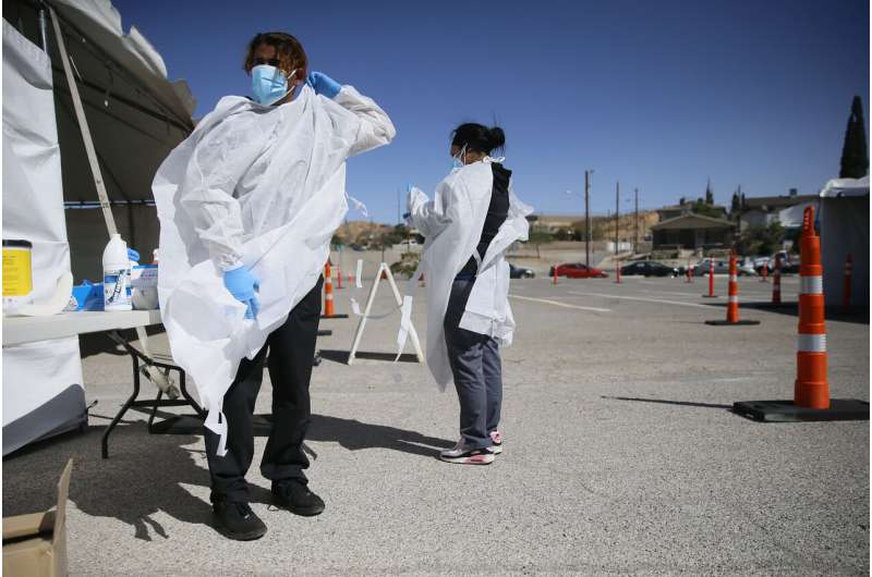 Virus pushes twin cities El Paso and Juarez to the brink