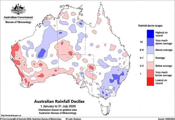 Yes, it's been raining a lot – but that doesn't mean Australia's drought has broken