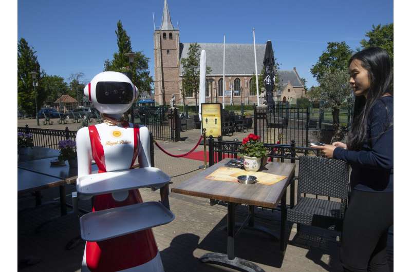 Hello and welcome: Robot waiters to the rescue amid virus