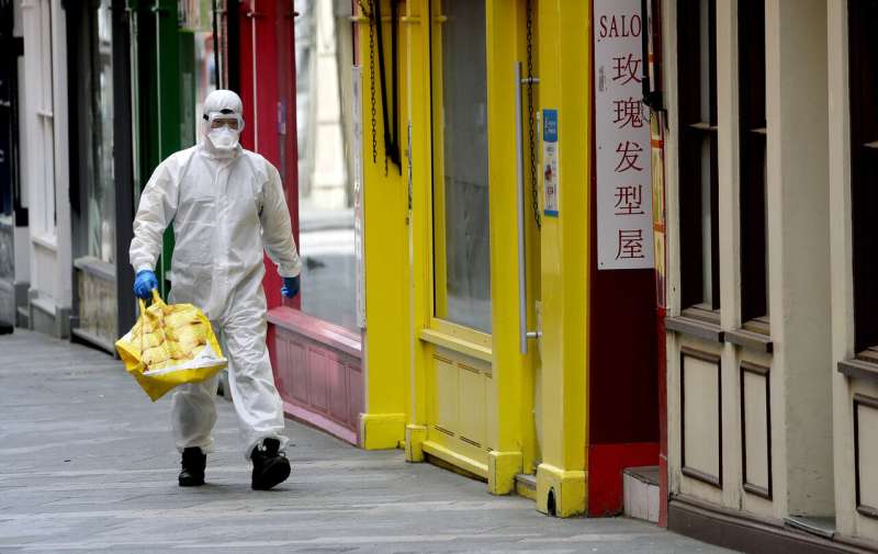 Britain's death toll from the coronavirus rivals Italy's