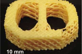Researchers develop 3D-printable material that mimics biological tissues