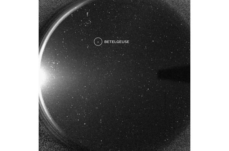 NASA satellite's lone view of Betelgeuse reveals more strange behavior