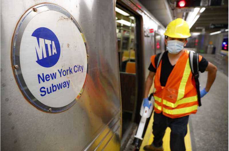 Subways sparkle, but does cleaning decrease COVID-19 risk?