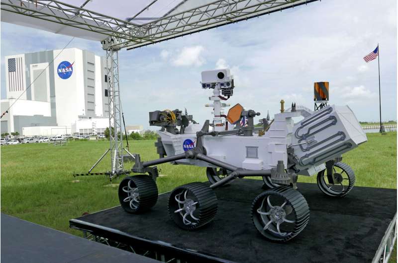 NASA launches Mars rover to look for signs of ancient life