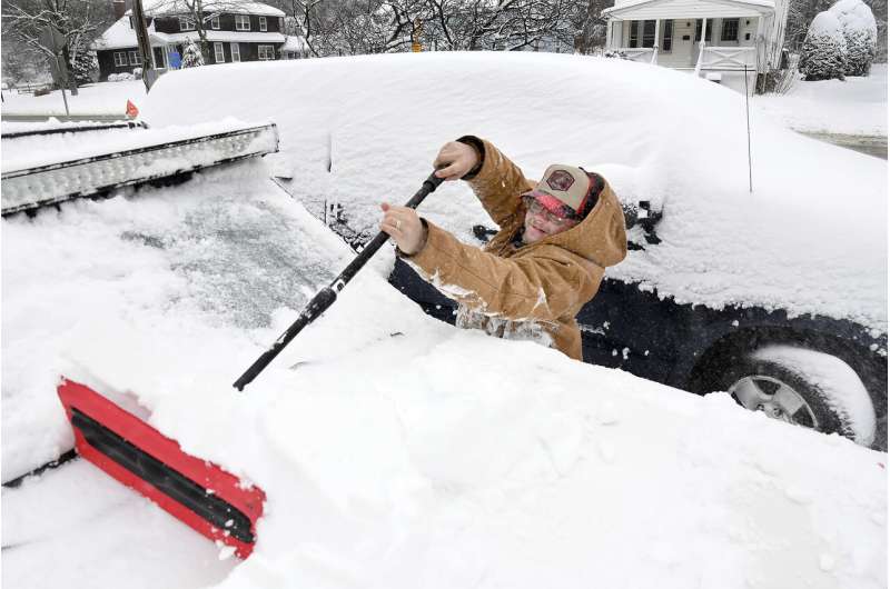 'Unbelievable' snowfall blankets parts of the Northeast