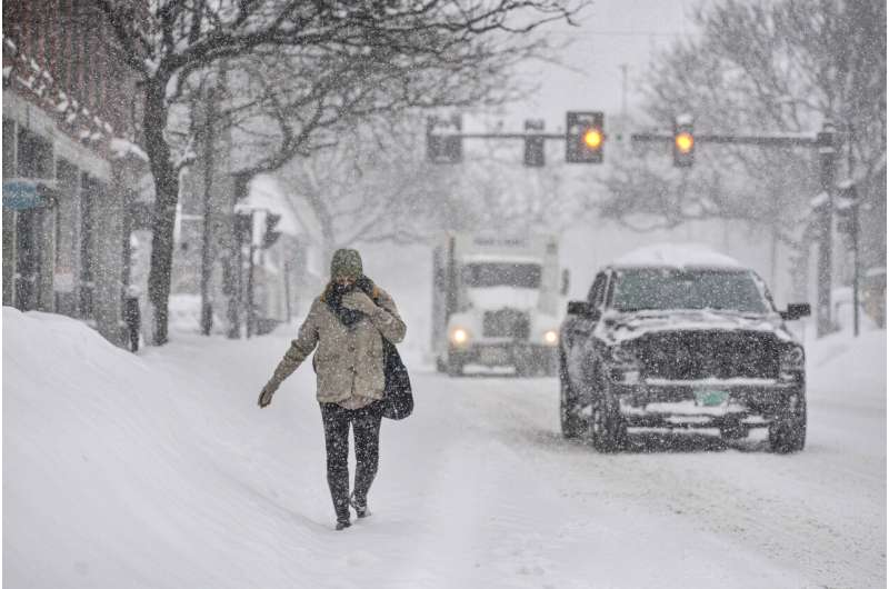 'Unbelievable' snowfall blankets parts of the Northeast