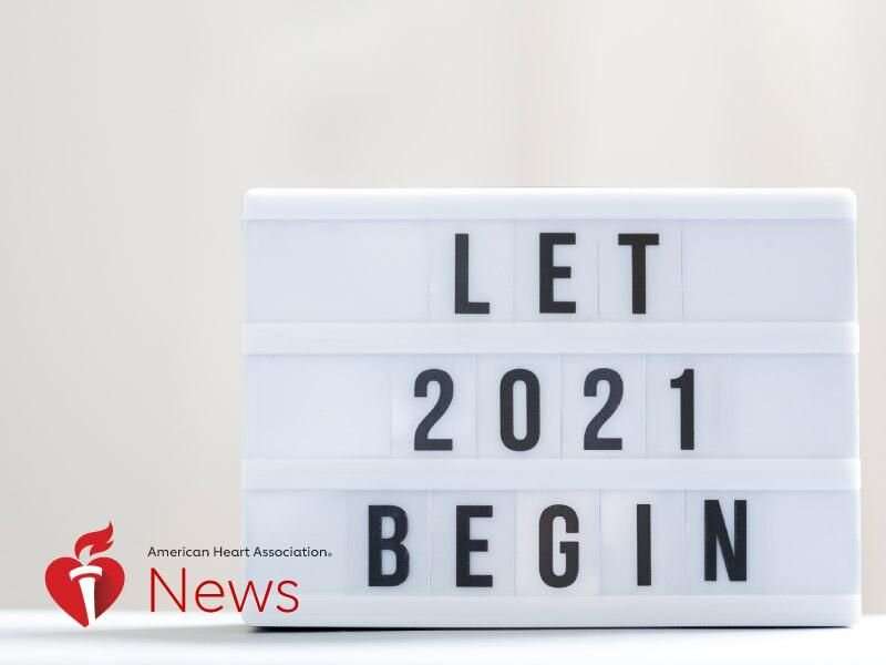 AHA news: here's to a healthy 2021, with resolutions from heart doctors