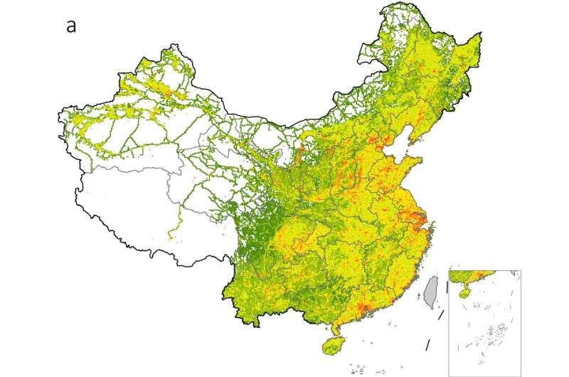 Carbon footprint hotspots: Mapping China's export-driven emissions