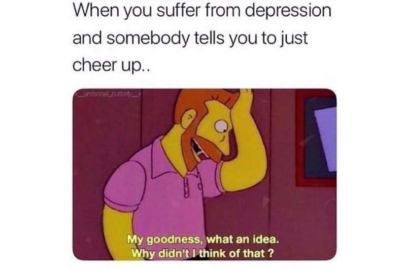 Depression memes may be a coping mechanism for people with mental illness